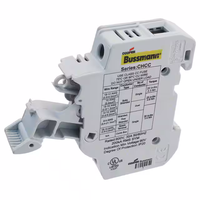 CHCC1DU Eaton - Bussmann Electrical Division Portafusibles